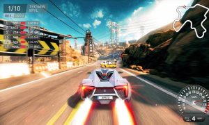 trận đua xe oto hay